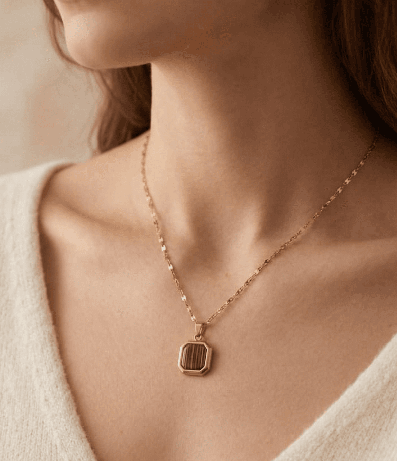 Tiger Necklace - alternate view